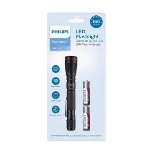 Фонарь Philips Ручной SFL1001P, IPX4, 160 люмен, до 65 метров, 2хАА, SFL1001P/10 UA